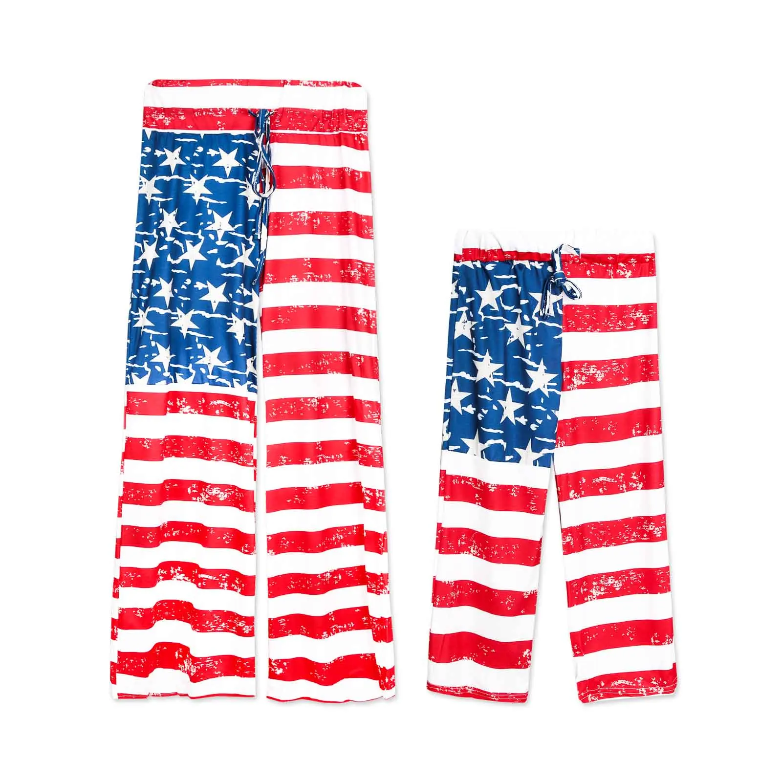 PatPat с изображением американского флага Сезон весна осень Регулируемый ремень