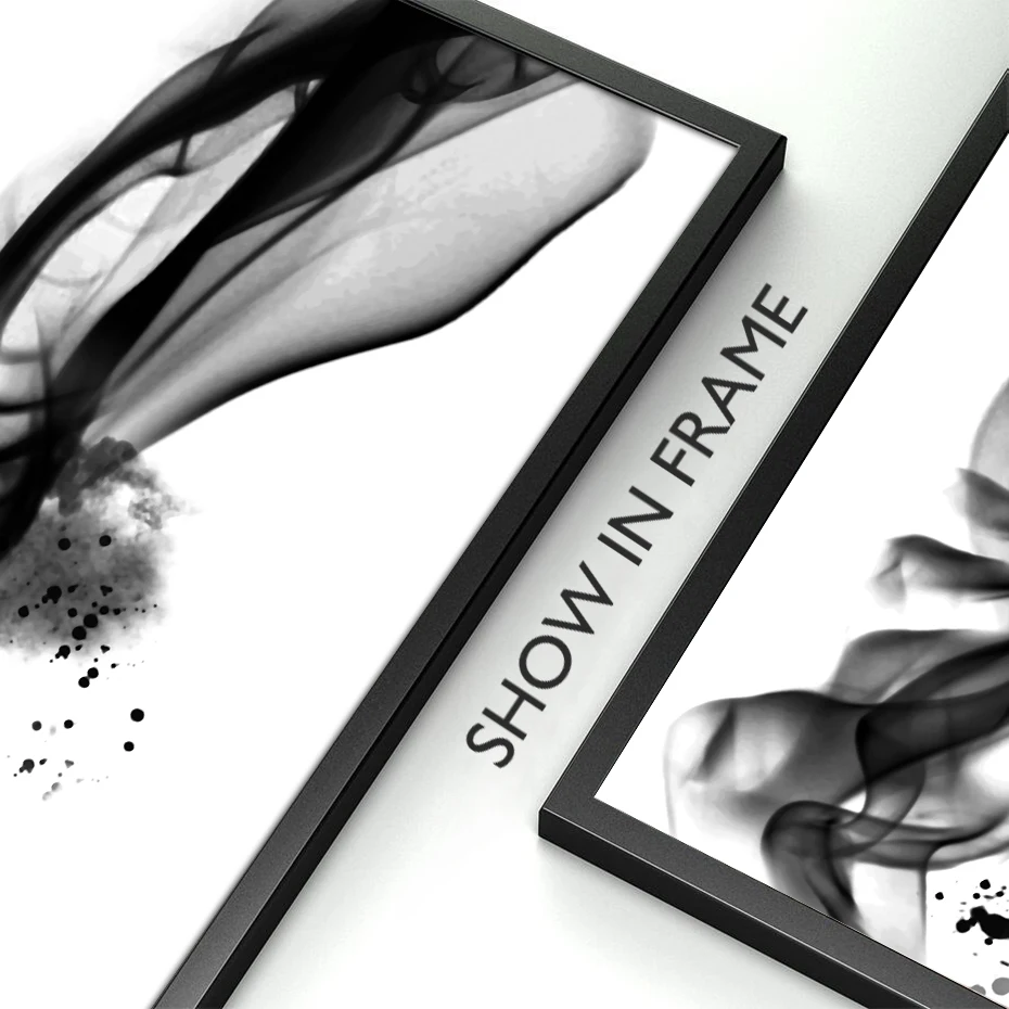 Абстрактные постеры с чернилами печатные настенные художественные картины на