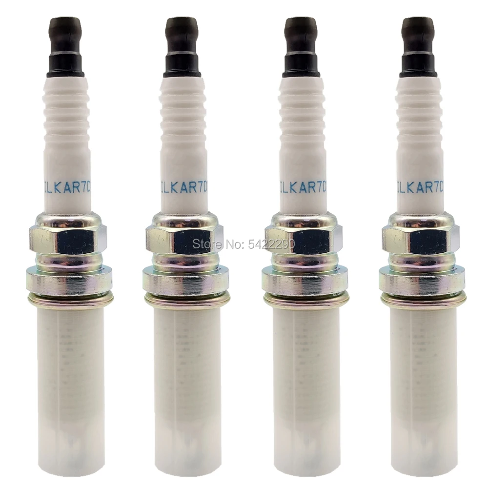 

Двойная иридиевая Свеча зажигания 22401-1VA1C, 4 шт., подходит для Nissan ROGUE 2,0 2017 X-TRAIL T32Z QASHQAI J11Z TEANA Altima L33Z DILKAR7D11H