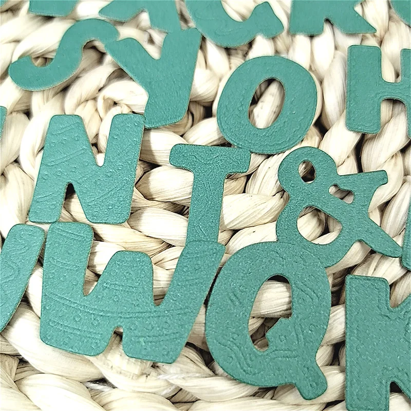 Deguang capital letter metal cutting die 27 pieces set DIY scrapbook paper card template embossing decoration craft handmade | Дом и сад