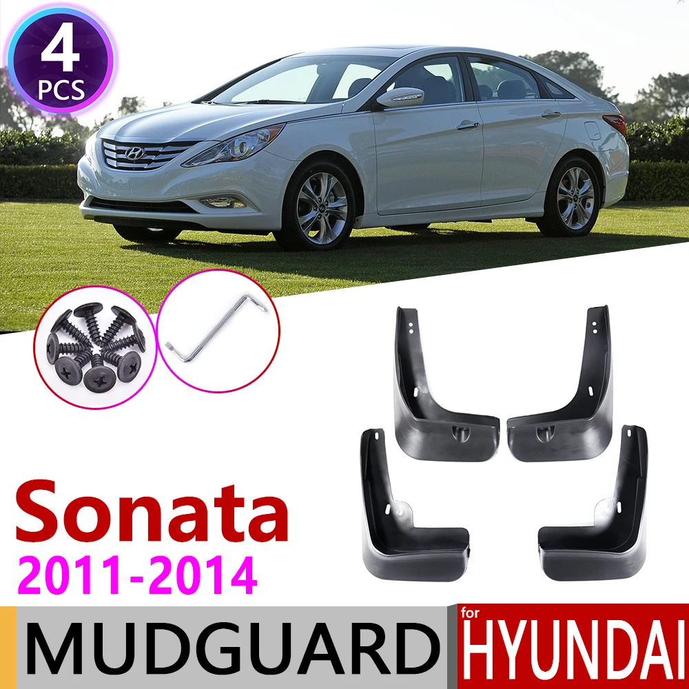 

Car Mudflaps for Hyundai Sonata i45 YF 2011 2012 2013 2014 Fender Mud Guard Flap Splash Flaps Mudguards Accessories 6th 6 Gen7