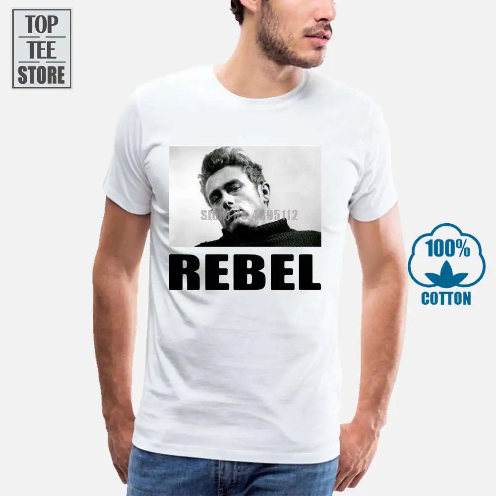 Футболка Fresh James Dean Rebel Фото футболка различных цветов и размеров 3D печать 100%