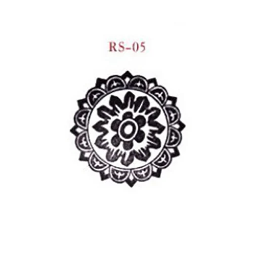RS-05 1 шт. винтажный цветочный узор Круглый Деревянный резиновый штамп для скрапбукинга DIY Фото трафареты для альбома ремесло штампы подарок - Цвет: RS-05
