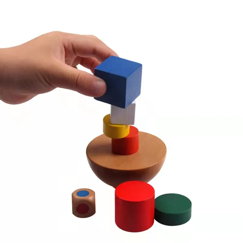 

Montessori Color Shape Perceptivity Developing Educational Wooden Toys For Children Kids Birthday Gift Mictorio Infantil Chunks