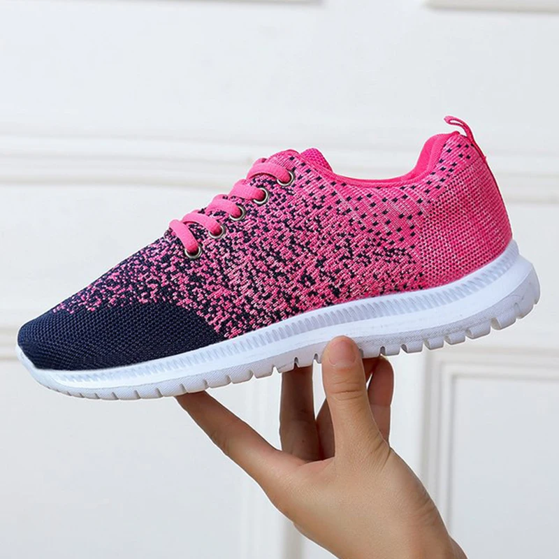 

KAMUCC Women Sneakers Shoes Basket Femme Lace Up Trainers Ladies Lightweight Sneakers Vulcanize Shoes Summer Girl Tenis Feminino