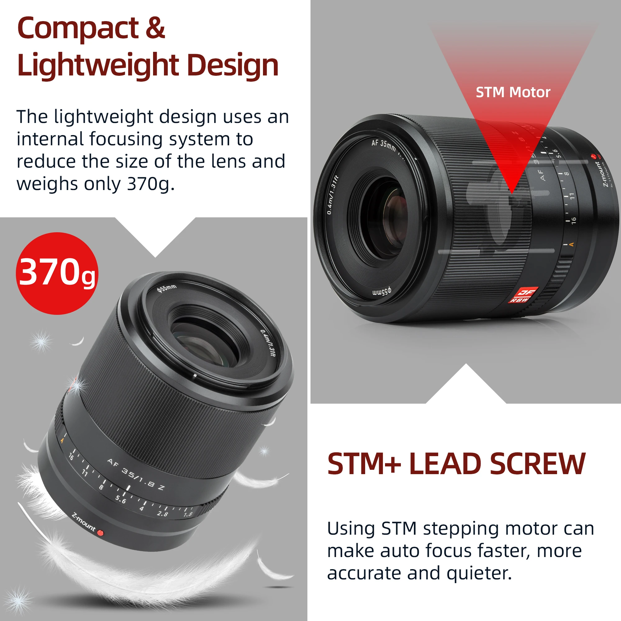 Viltrox 24 мм 35 50 F1.8 STM Z Полнокадровый широкоугольный объектив с автофокусом для Nikon