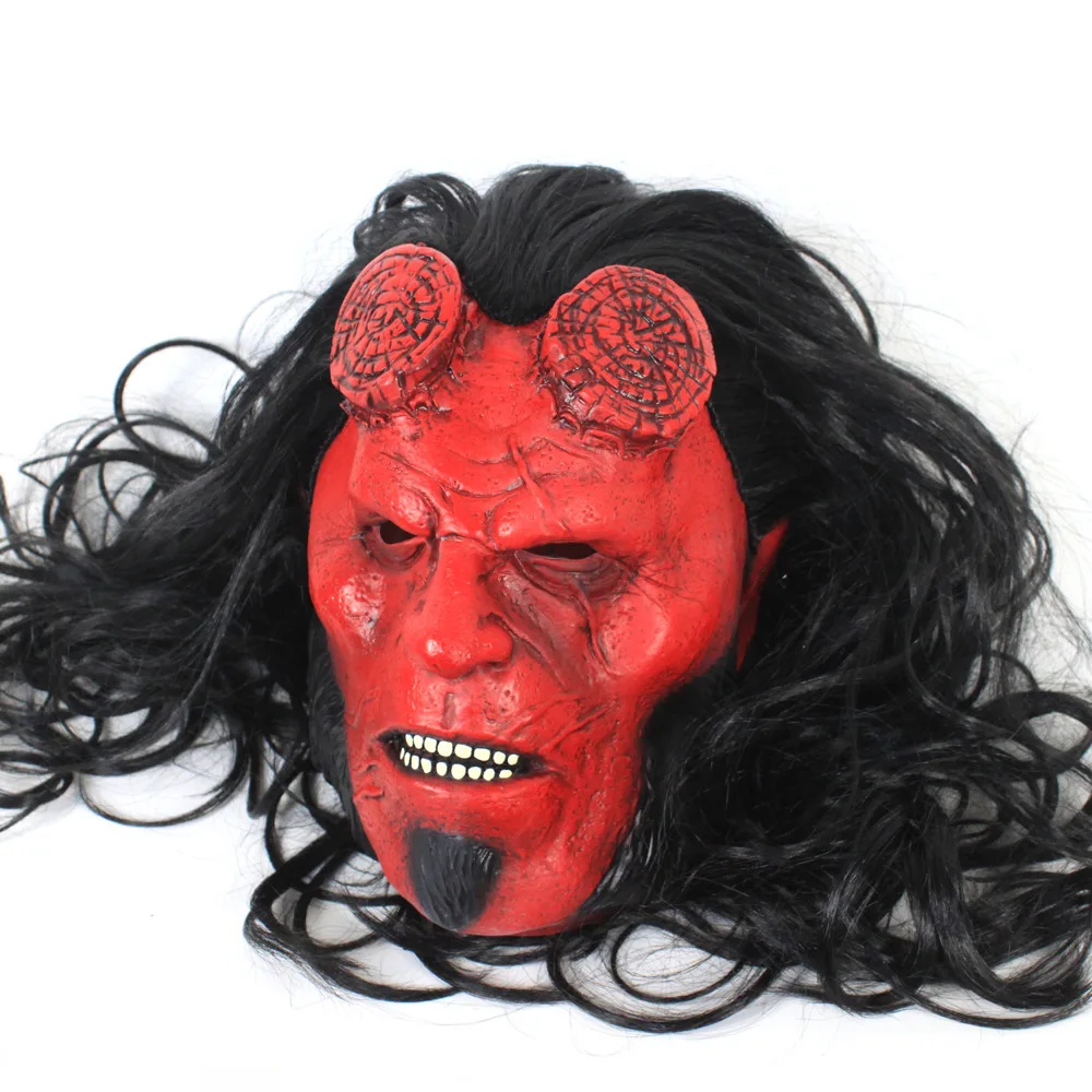 Перчатки для косплея Hellboy Anung Un Rama латексные маски маска на голову реквизит