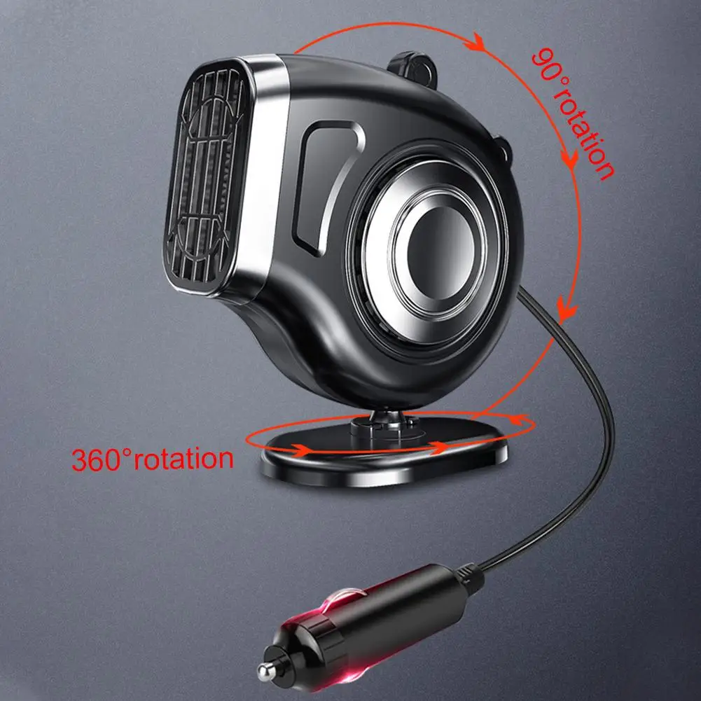 Автомобильный дефоггер обогреватель лобового стекла автомобильный вентилятор