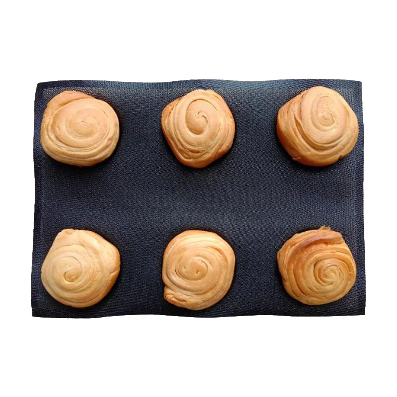 Форма для выпечки хлеба 6 ячеек из пористого стекловолокна|Принадлежности