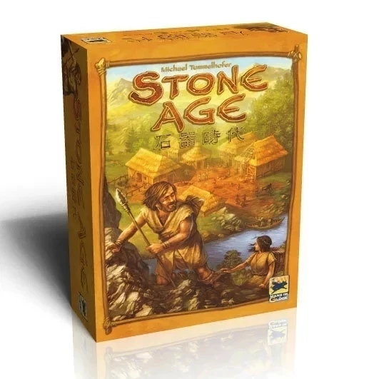 

New German board games of the Stone Age, popular board games indoor games for friends and family gatherings High Quality Gift