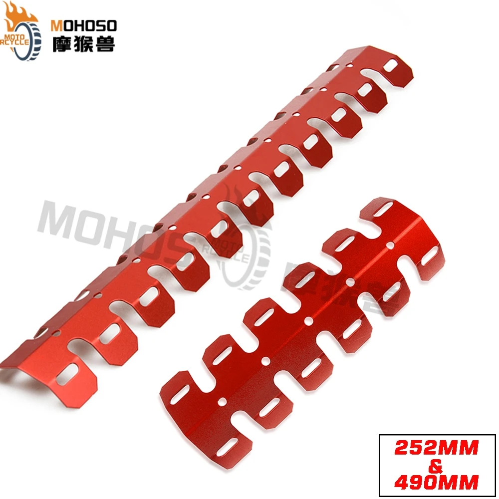 

Motorcycle Exhaust Shield Muffler Pipe Protector Cover Heat Shield for HONDA CRF 450X/250LX/250L for YAMAHA YZ 125 250 Motorbike