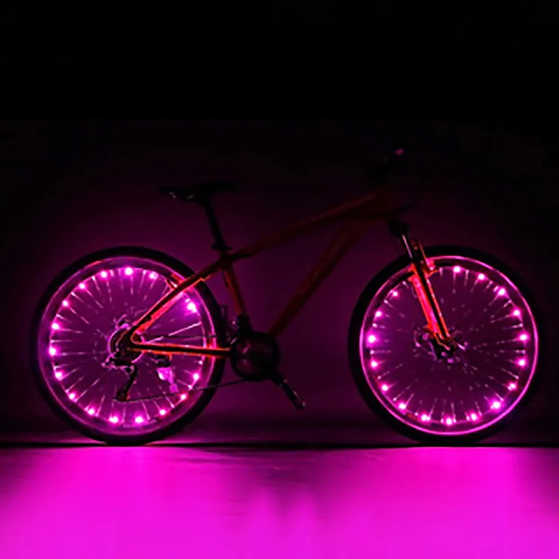 20LED 2M Bike String Light Waterproof Bicycle Cycling Rim Lights LED Wheel Night Strip Lamp | Лампы и освещение