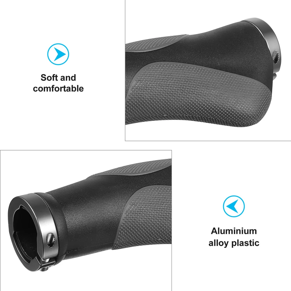 

1 Pair Bike Handlebar Grip Replacement Bicycles Handle Bar Grip Ergonomic Design