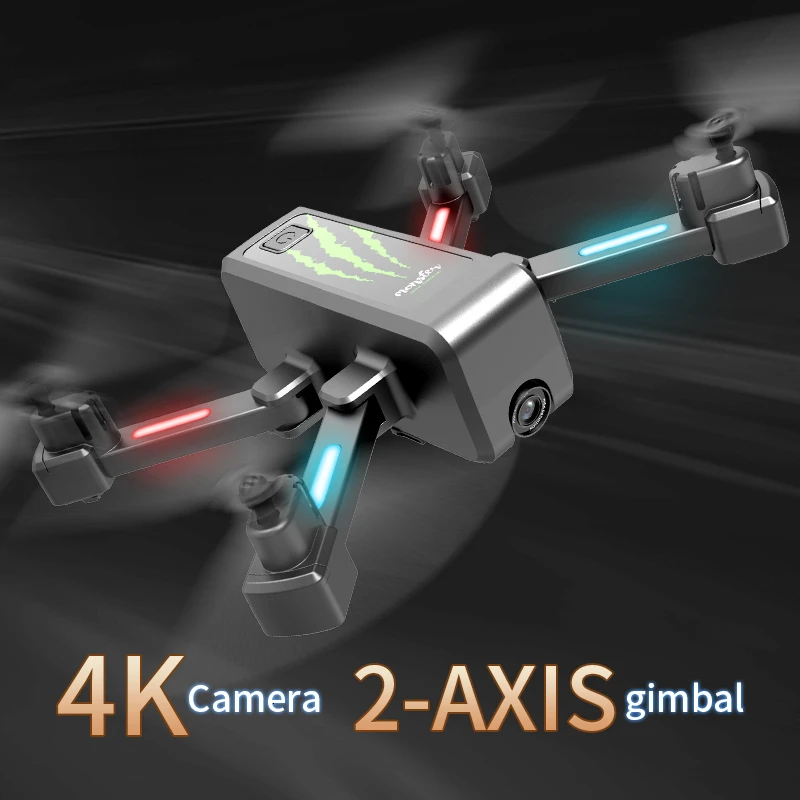 RC Drone 4K ESC камера Wi-Fi FPV оптический поток Follow селфи складной Квадрокоптер с 50X Zoom