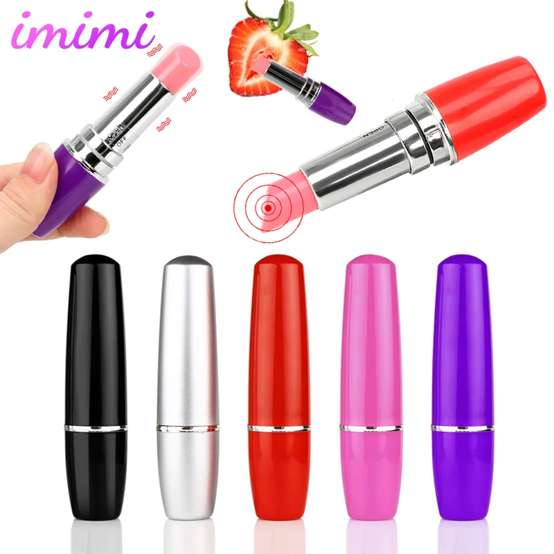 Вибратор помада мини вибратор в виде секретной пули вагинальный стимулятор