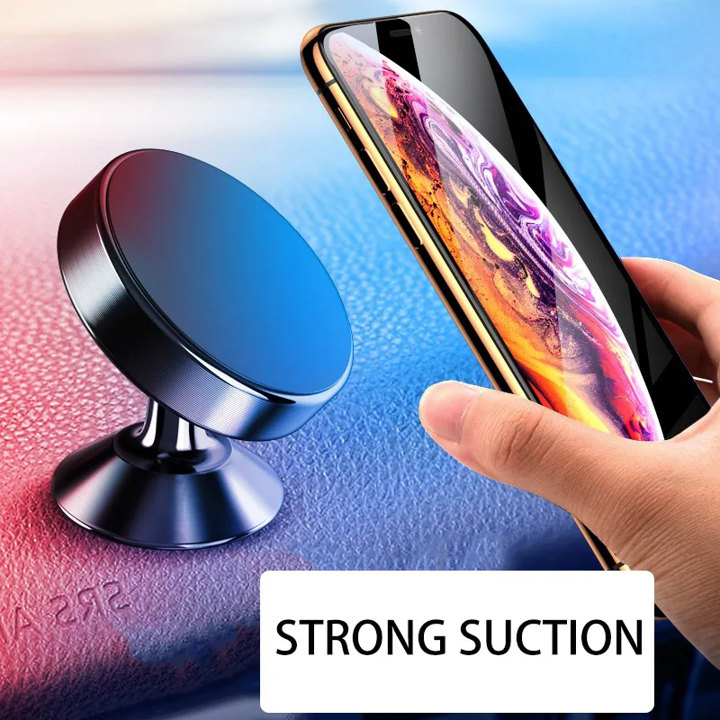 Универсальная Магнитная автомобильная подставка для телефона в автомобиле iPhone X