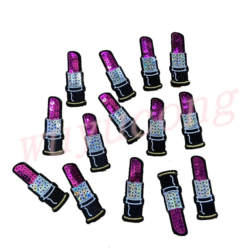 Липкие помады патчи с блестками наклейки для одежды сумки украшения сделай сам