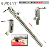 orthodontic sliding caliper sliding caliper dental implant measuring gauge orthodontic scale round