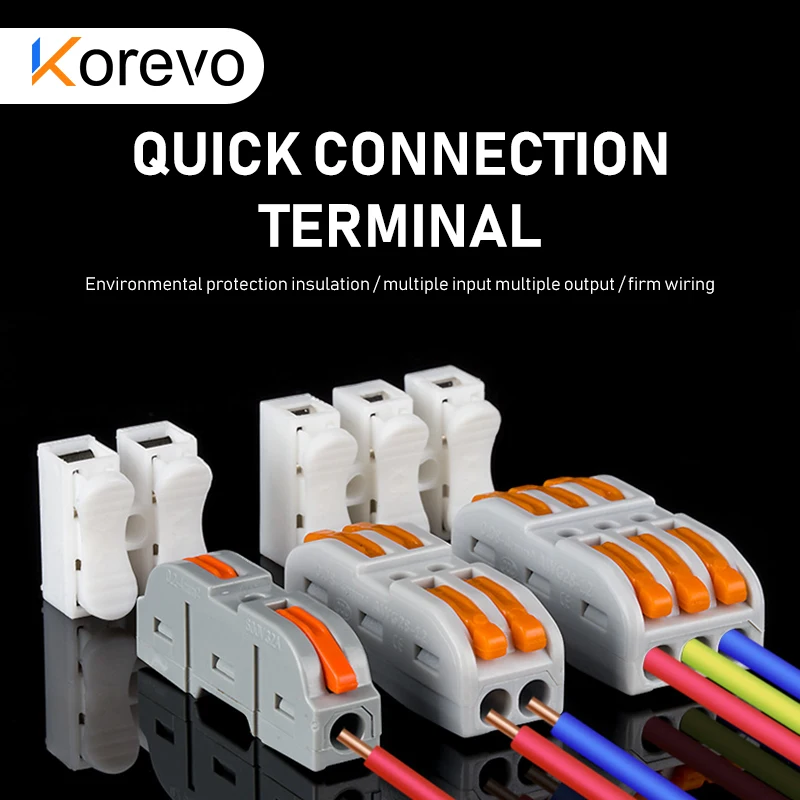 Соединитель провода Conector PCT серии Быстрое Подключение терминала 212 213 214 215 SPL 2 3