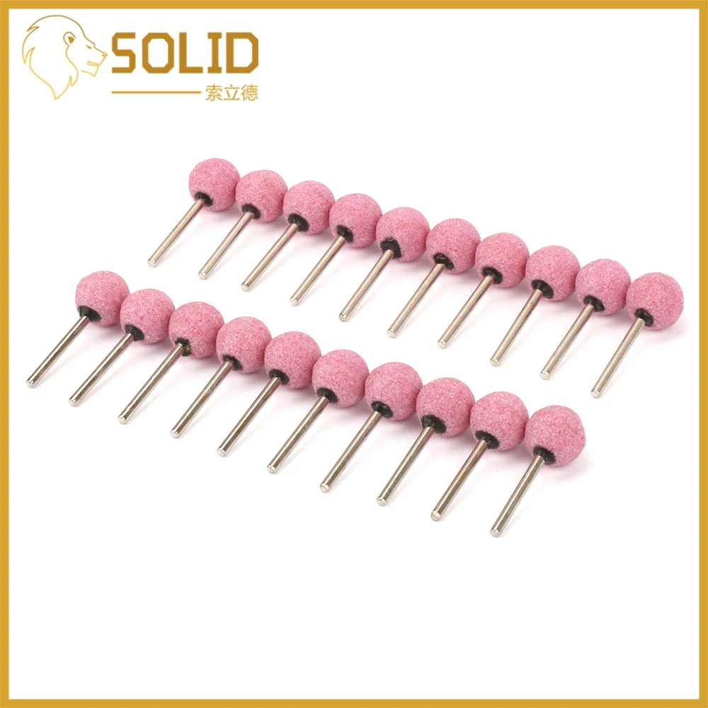 Керамический шлифовальный наконечник головки 3 мм монтируемый точечный для