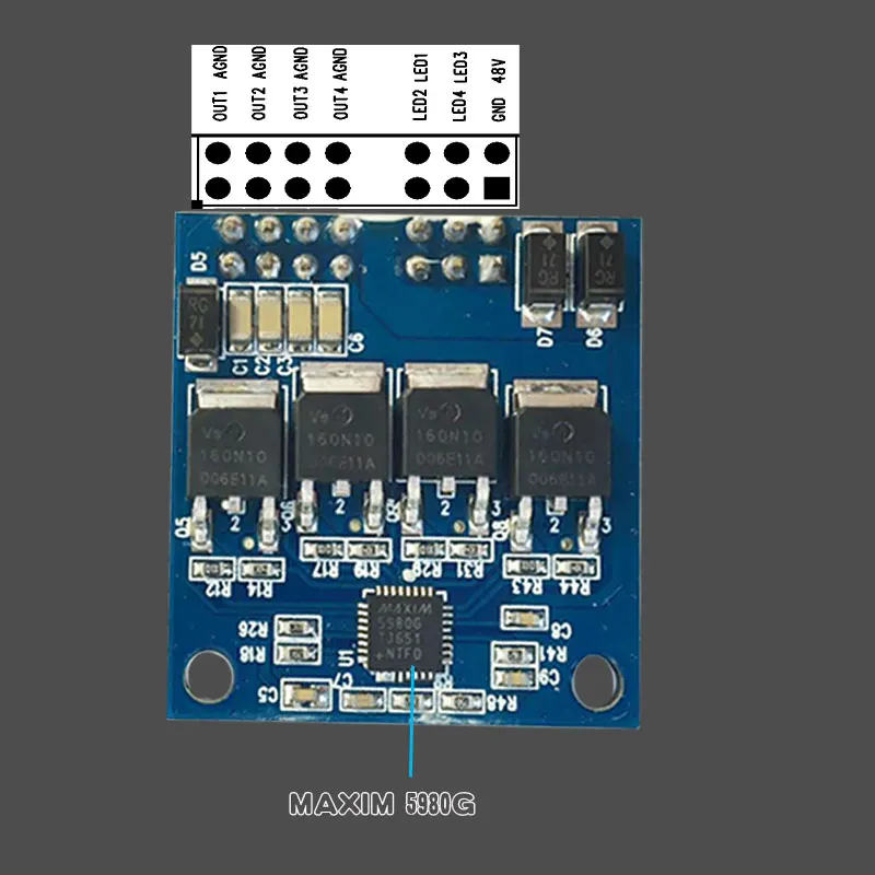 Макетная плата с 4 портами POE 48 В IEEE802.3af/at 5 8 10 16 24 порта переключатель питания 10/100