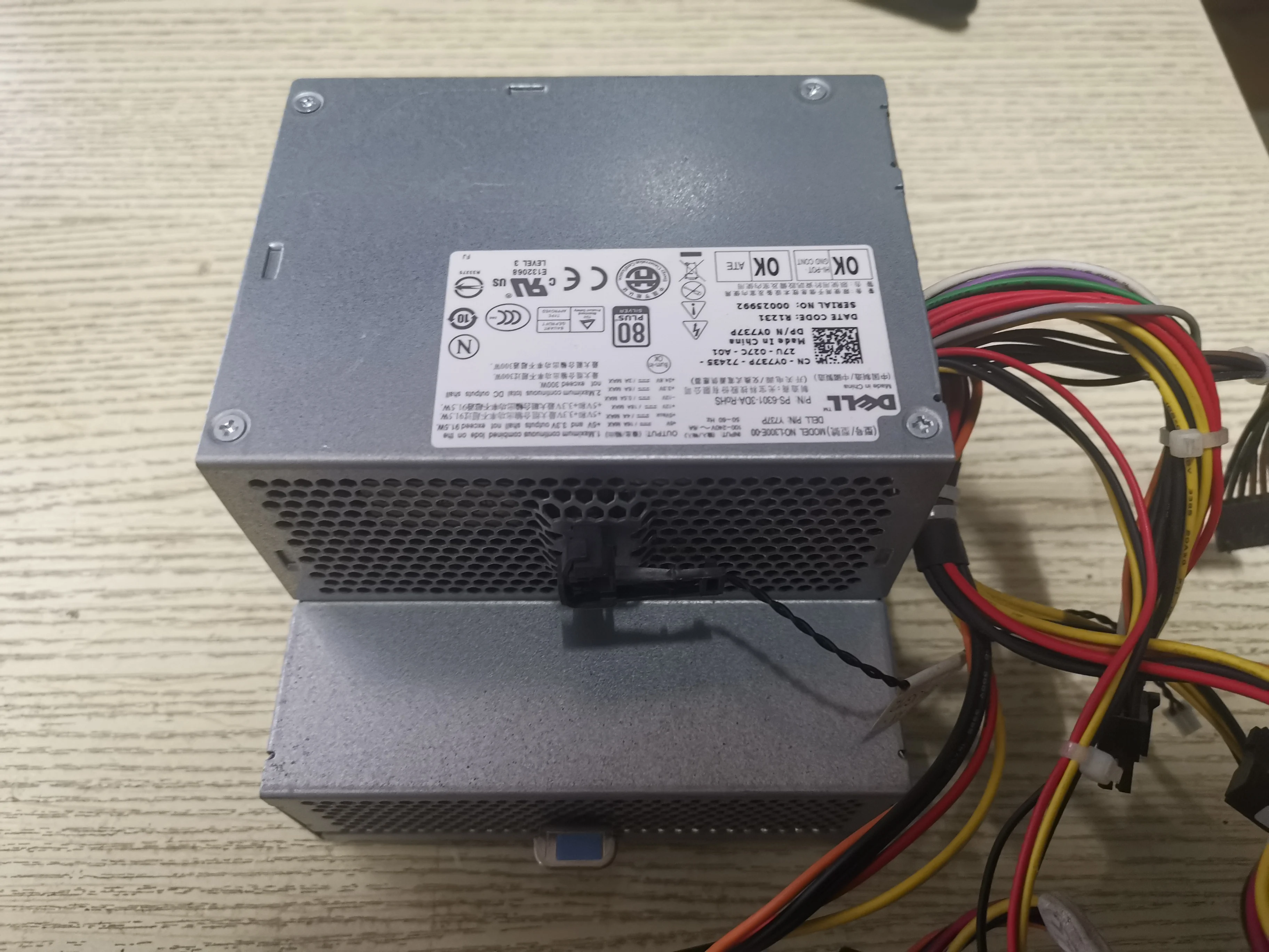 dell xe d300ed 00 l300e 00 ps 6301 3da y737p мощность поставить