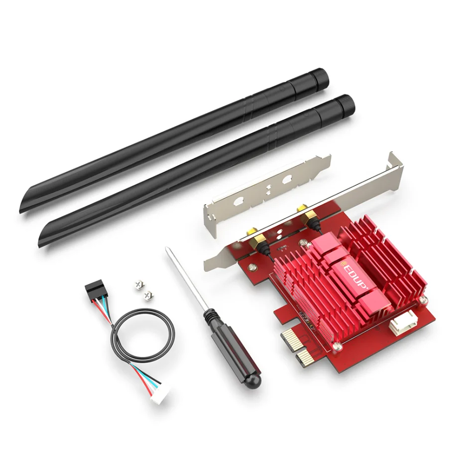 dupla 2.4g 5ghz pci express 802.11ax wi-fi cartão