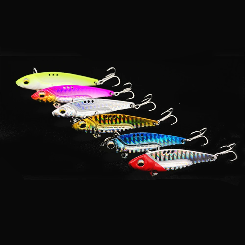 Металлическая Лазерная для VIB рыбалки приманки рыболовные снасти воблер
