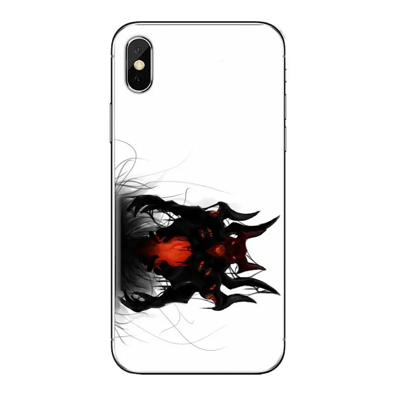 Прозрачный мягкий чехол с отделением для кредитных Nevermore dota 2 героя SHADOW FIEND Samsung