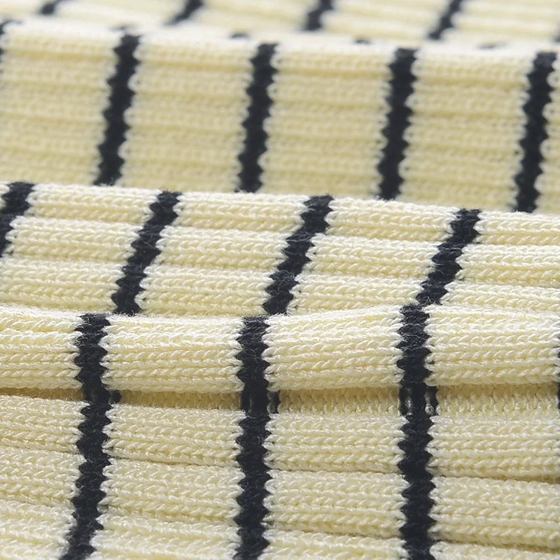 

2021 Women Sweater Cardigans Hole Long Sleeve Knit Tops Stripes Casual 2021 Spring Autumn Fall Vintage Harajuku Korean Clothes