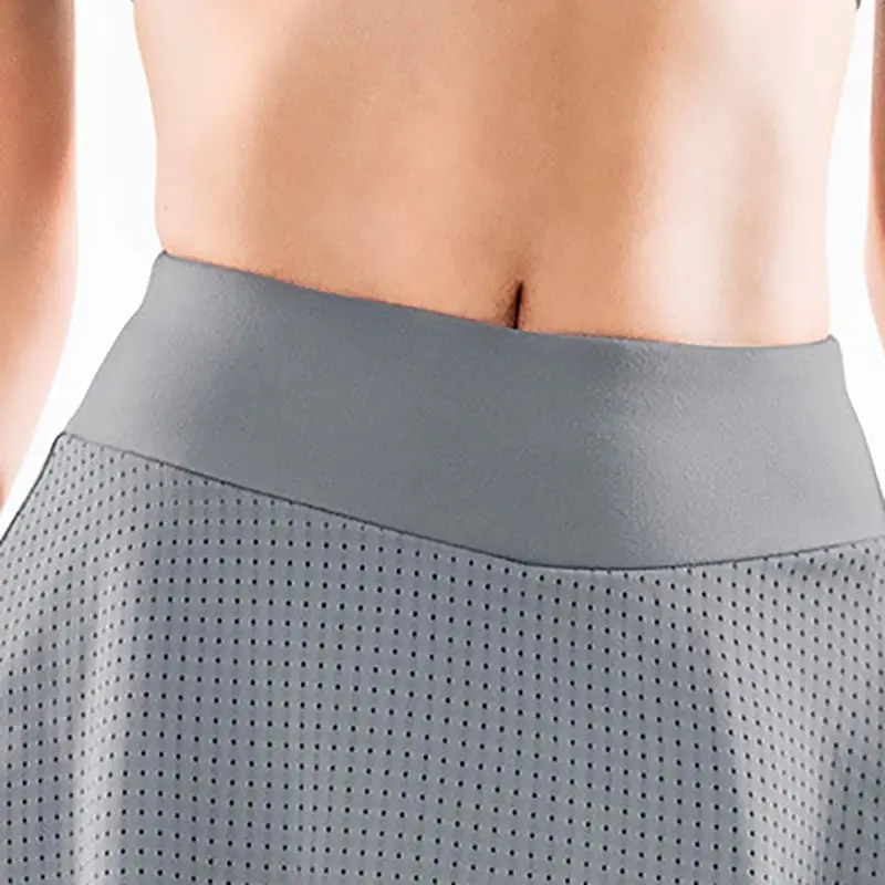 

Fitness Shorts High Waist elastic Sexy comfortable Yoga Shorts Women Anti Exposure Sports Skirt