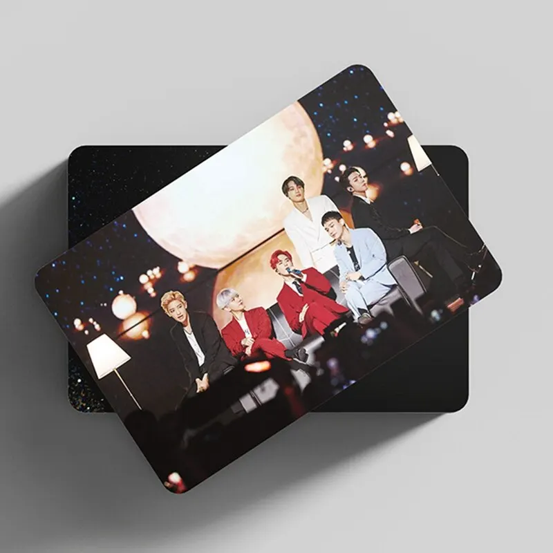 

54 Pcs/Set KPOP EXO Album Self Made Paper Lomo Card Photo Card Poster Photocard Fans Gift Collection Stationery Set