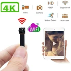 HD 4K ip cam H.264 ультра WIF мини-камера видео аудио рекордер Микро веб-камера P2PAP Обнаружение движения ночное видение видеокамера