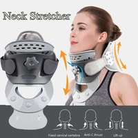 electric heating neck support neck cervical traction device neck brace adjustable neck stretcher spine corrector relax fatigue