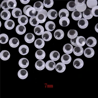 5mm6mm7mm 100 pcs creative not self adhesive dolls eye beads for stuffed toys dolls black eyes for doll accessories gift