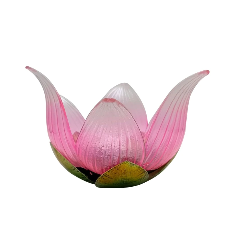 

Уличный светодиодный садовый фонарь Lotus на солнечной батарее, водонепроницаемый цветочный светильник для двора, патио, дорожки, ландшафтно...