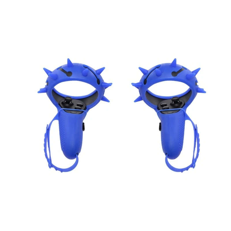 

Collision Avoidance Protection Knuckle Strap Silicone Case Handle Grip Strap Grip Cover for -Oculus Quest/Rift S VR Touch Contro