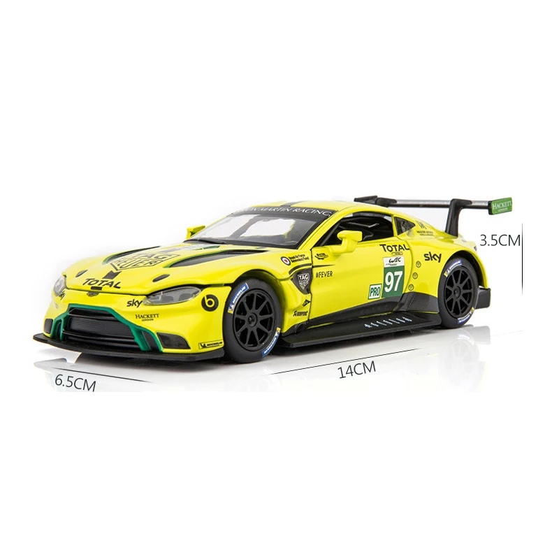Модель автомобиля Aston Martin GTE в масштабе 1:32 игрушка из литого металла модель с