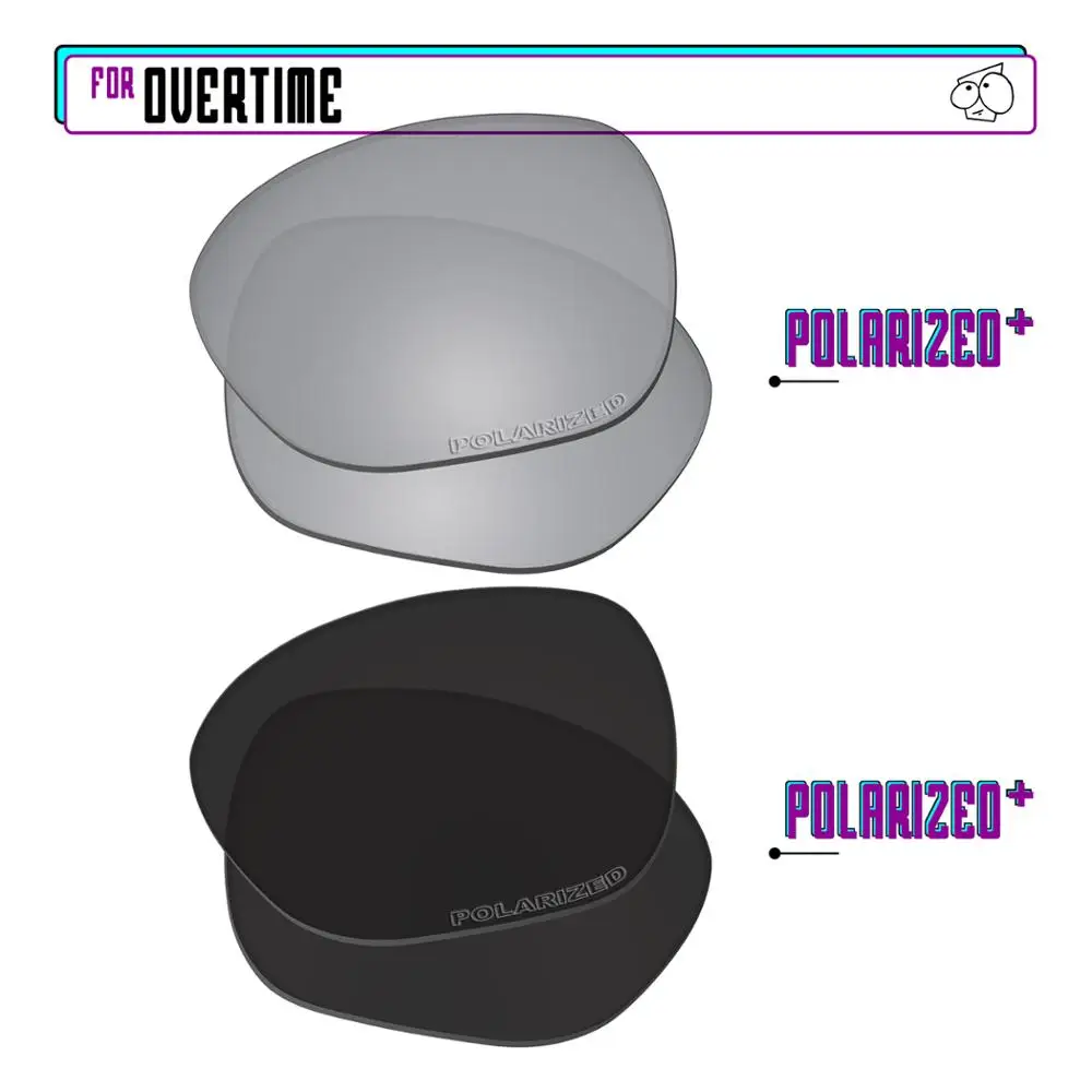 

Замена поляризованных сменных линз EZReplace для солнцезащитных очков Oakley-Blk P Plus-SirP Plus