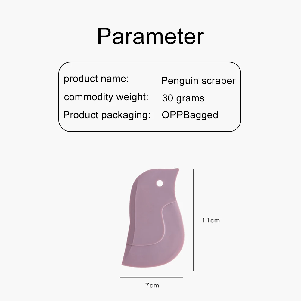 1 шт. мягкий скребок для выпечки кухонный инструмент многофункциональный