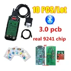 10 шт.лот + Бесплатная доставка DHL с чехлом V5.008 R2 2017.R3 генератор ключей VD DS150E CDP Bluetooth автомобильные грузовики obd2 сканер OBDII Для delaksi WOW CDP