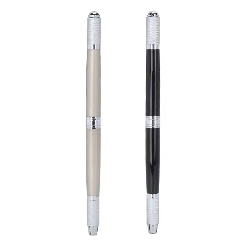 Portable Makeup Eyebrow Lip Manual Tattoo Pen Metal Microblading Accessory Semi-permanent Gog Tools | Красота и здоровье