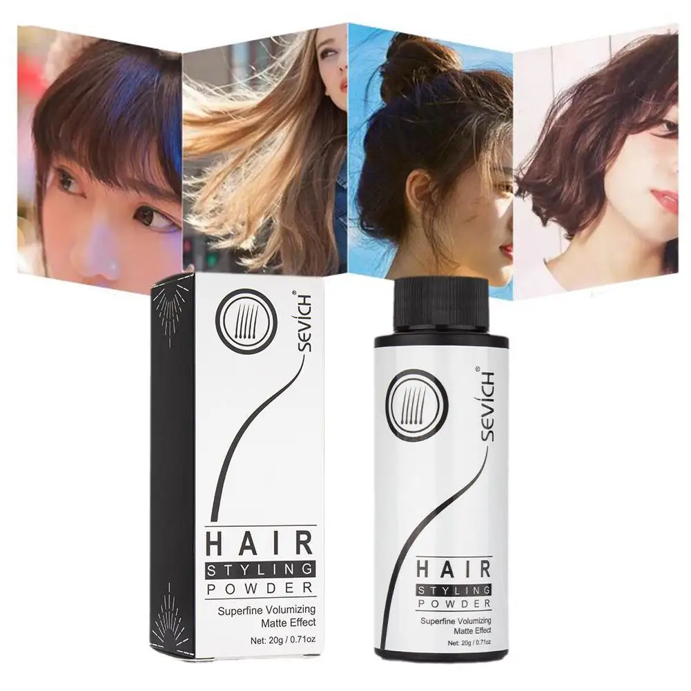 

Unisex Fluffy Hair Powder Modeling Styling Increase Hair Volume Mattifying Powder/Finalize The Hair Design Gel Hair Powder
