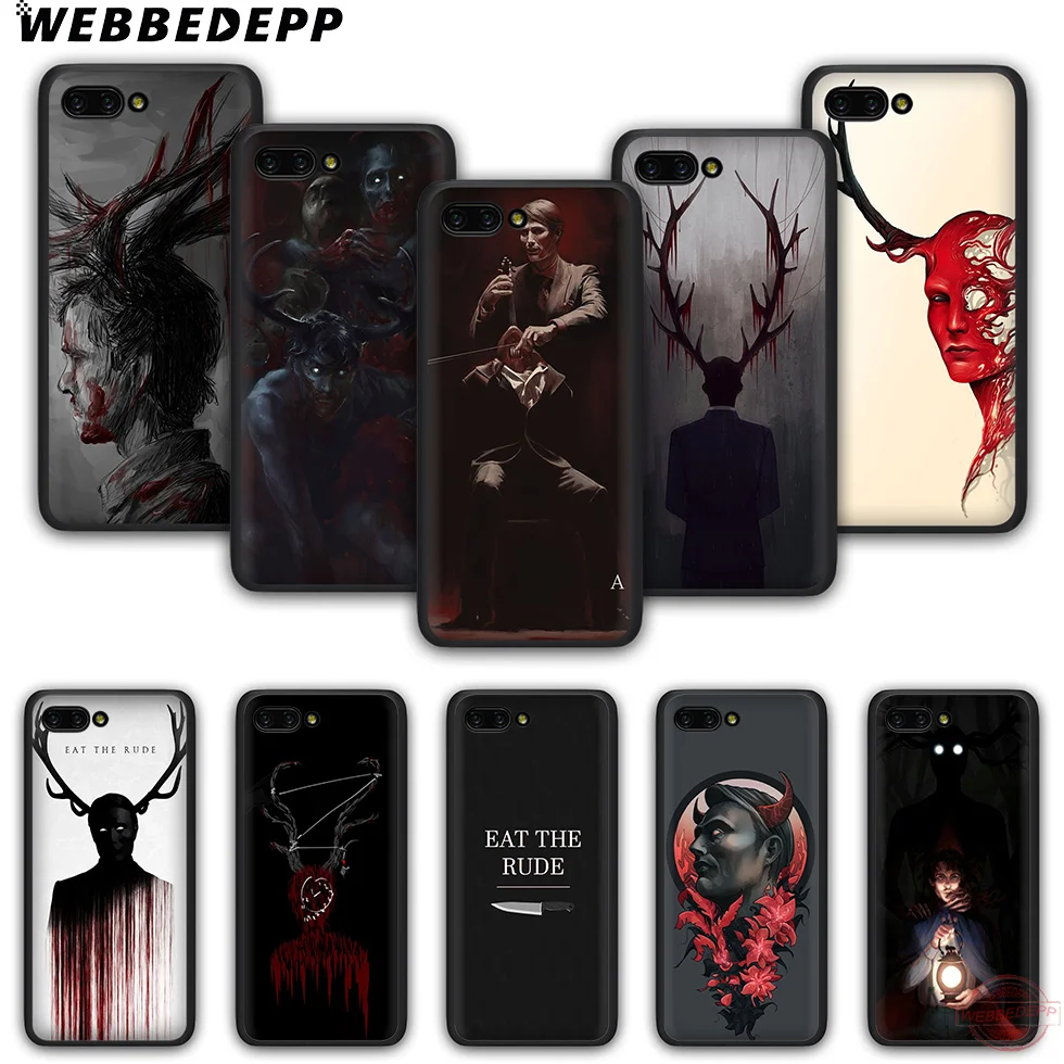 WEBBEDEPP Ганнибал съесть грубые чехол для телефона из ТПУ с принтом Honor 6A 7A 2 ГБ/3 ГБ Pro