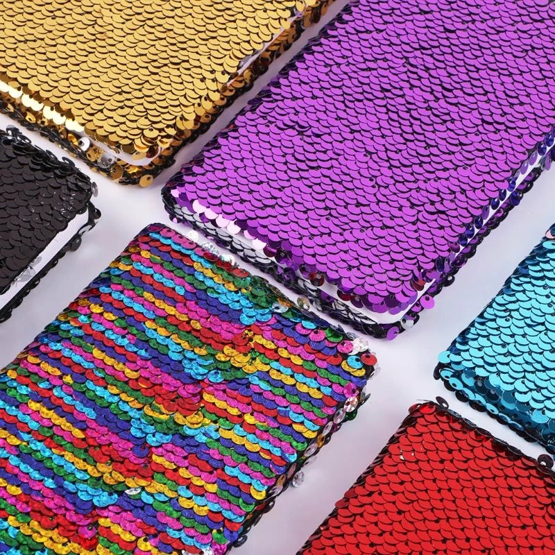 

Creative Sequins Notebook Notepad Glitter Diary Memos Stationery Office Supplies Stationery 78 Sheets