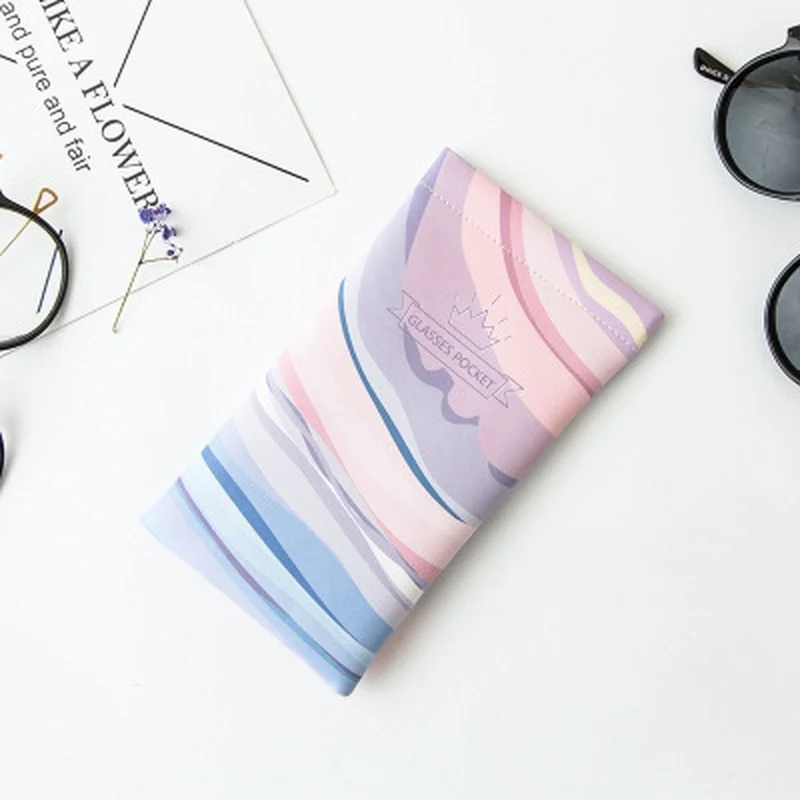 Очки солнцезащитные очки сумка Mp3 листья Мультфильмы 3D печать мягкая ткань для