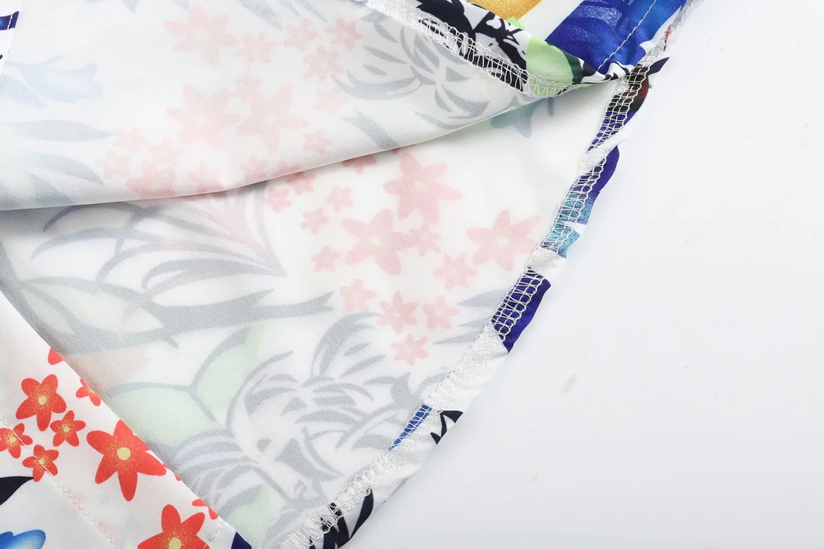 

Nice Fashion Men Short Sleeve Hawaiian Shirt Fast drying Summer The high Quality Casual Floral Beach Shirts For Men