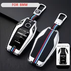 Чехол для автомобильного ключа чехол для ключей для Bmw 1 3 5 7 серии X1 X3 X5 X6 X7 F30 G20 F34 f31 G30 G01 F15 G05 I3 M4 аксессуары для автомобильного стайлинга