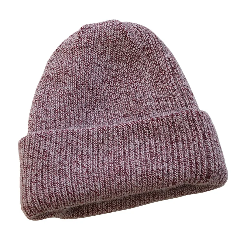 High Quality Winter Hats For Women Cashmere Beanies Ladise Knitted Wool Skullies Cap Angora Pompom Gorros cap  thick and warm