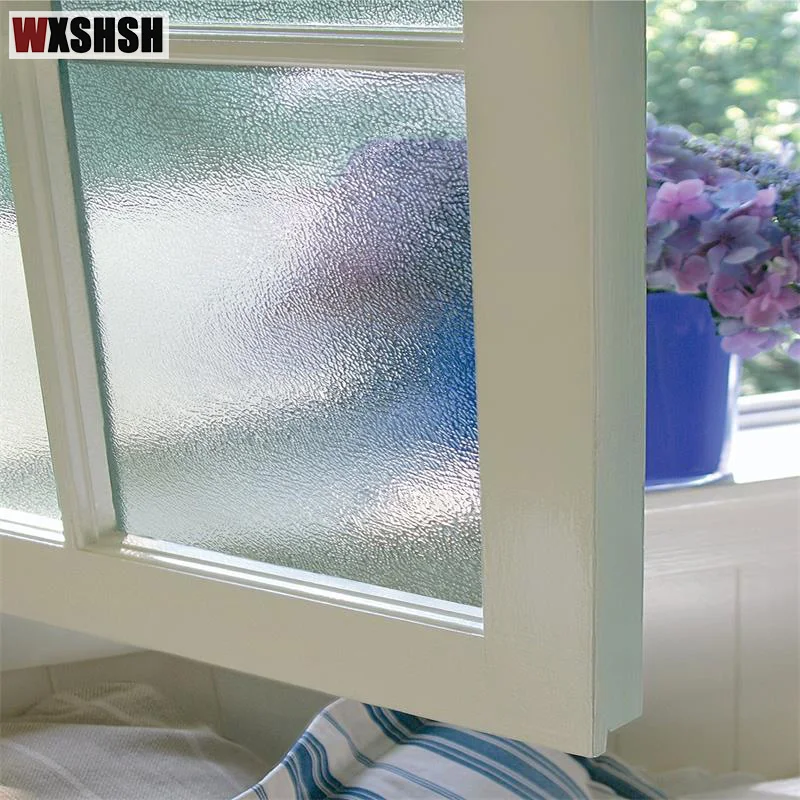 Статическая липкая ретро-пленка для окон от дождя виниловая УФ-защита тиснения